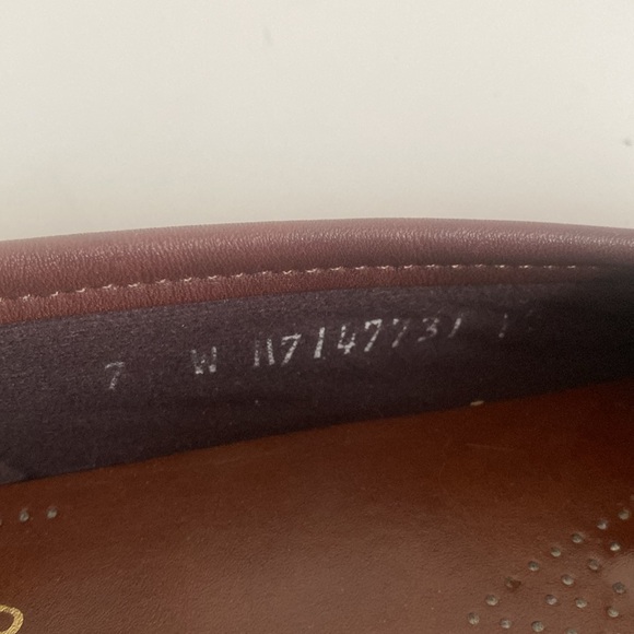 SAS Tripad Comfort Foot Bed Size 7 Brown Leather Penny Slip On Loafers w/ Buckle - Picture 13 of 15